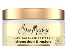 【折后$6.28 Prime包邮】SheaMoisture 牙买加黑蓖麻油免洗护发素 326g