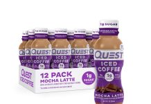 【折后$16.04 Prime包邮】Quest Nutrition 摩卡拿铁风味冰咖啡蛋白饮 12瓶装!