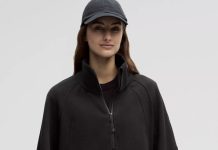 黑色降价!【折后低至$74 包邮】Lululemon Scuba Oversized 立领长款半拉链卫衣!