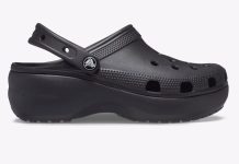 【折后$24.99】Crocs CLASSIC PLATFORM云朵厚底洞洞鞋