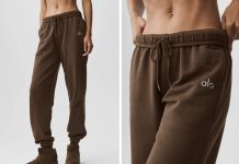 松弛感拉到顶!【折后$96 包邮】Alo Yoga Accolade 爆火直筒休闲裤 超多色选