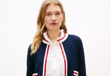 【折后$29.83】Tommy Hilfiger 女士圆领开衫毛衣