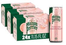 【折后$13.53 Prime包邮】Maison Perrier 西柚味0卡气泡苏打水 24瓶