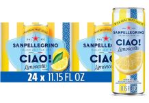 【折后$11.91 Prime包邮】Sanpellegrino 柠檬气泡水 24瓶