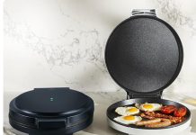 【折后$39.99 包邮】Chefman 多功能电饼铛披萨机