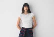 【折后$19.6 包邮】Aritzia HomeStretch弹力螺纹圆领短袖T恤 多色选