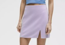 史低快捡漏!【折后$29 包邮】Lululemon Softstreme 高腰开叉短裙!