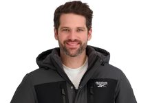 【折后低至$27.33 Prime包邮】Reebok 男士加厚保暖棉服派克大衣 两色选