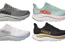 【折后$103.99 包邮】HOKA Clifton 10 男士跑步鞋 多色选