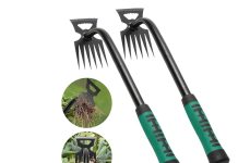 【折后$6.49 Prime包邮】园艺拔草除草工具 2件套