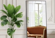【折后$26.99】EDX 简洁现代全身镜 56″x15″ !