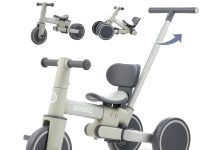 【折后$34.99 Prime包邮】五合一儿童可变形三轮车!