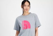S/M捡漏就今天!【折后$17.50】The North Face 女款大Logo短袖T恤
