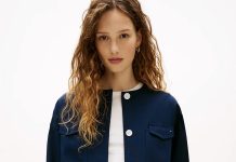 3折!【折后$44.63 包邮】Tommy Hilfiger 女士高腰时尚外套!
