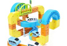 【折后$19.49 Prime包邮】模块化3D轨道火车套装