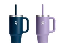 【折后低至$16.83 Prime包邮】Hydro Flask 带手柄吸管保温杯 32oz多色选