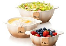 【折后低至$18.69 Prime包邮】 南瓜造型陶瓷拌碗 3件/4件套