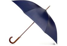 【折后$14.39 Prime包邮】totes 经典木柄自动长柄晴雨伞 48英寸两色选