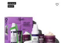 4.5折!【折后$69.3 包邮】Kiehl’s 抗老护肤三剑客!