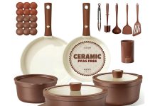 史低!【折后$39.99 包邮】CAROTE 不粘锅 22件套!