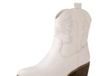 【折后低至$19.99 Prime包邮】女士西部牛仔短靴 多色选