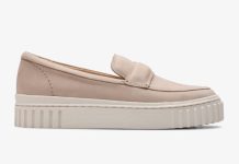 超舒服!【折后$34.99 包邮】Clarks Mayhill Cove 女士厚底乐福鞋 多色选