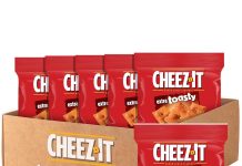【折后$8.53 Prime包邮】Cheez-It Extra Toasty 芝士饼干 40袋装