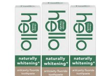 两种折扣!【折后$8.09 Prime包邮】hello 天然美白防蛀含氟牙膏 三支装!