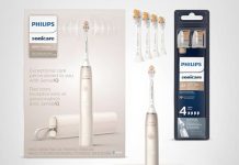 女神牙刷超全至尊套装!【折后$229.99 包邮】Philips Sonicare DiamondClean 9900 智能电动牙刷套装!