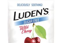 【折后$2.46 Prime包邮】Ludens 无糖润喉糖 樱桃味 75片!