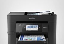 史低!【折后$99.99 包邮】Epson WorkForce Pro WF-4834 无线彩打复印扫描传真一体机