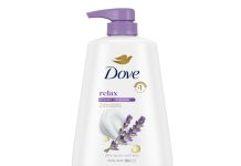 一瓶才$5+!【折后$16.81 Prime包邮】Dove 多芬薰衣草洋甘菊舒缓沐浴露 30.6oz*3瓶!