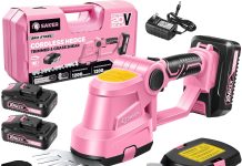 【折后低至$56.19 包邮】20V 无线电动修枝剪/草坪修剪机套装 两色选
