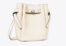【折后$149.25 包邮】Tory Burch SMALL LEATHER柔软荔枝纹斜挎包 多色选