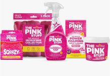 【折后$16.34 Prime包邮】Stardrops The Pink Stuff 浴室高效清洁工具大礼包