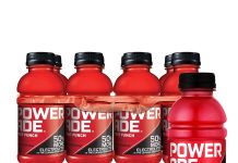 运动补水好搭子!【折后$2.23 Prime包邮】POWERADE宝矿力运动饮料 综合水果味12oz×8瓶