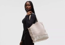 旅行搭子!【折后$59 包邮】Lululemon Fold It Hold It 可折叠托特包 22L 多色选