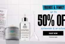 半价来袭❗️Kiehl’s科颜氏官网精选单品一律5折!囤货好时机!