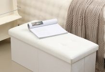 【折后$19.99 Prime包邮】75L折叠收纳储物凳!