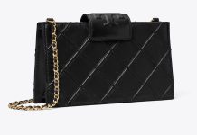 【折后$186.25 包邮】Tory Burch MINI FLEMING 精致千金风托特包
