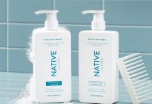 Prime day价提前享!【折后$15.39 Prime包邮】Native 海洋与木香洗发护发2件套