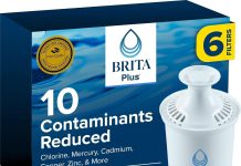 Prime Day价提前享!【折后$23.49 Prime包邮】BritaPlus 滤水壶替换滤芯 6只装