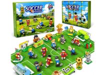 【折后$17.99 Prime包邮】2026世界杯足球主题 拼搭积木 共712pcs