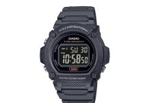 【折后$17.97 Prime包邮】Casio W219H 多功能防水电子运动手表