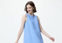 【折后$19.9】Uniqlo 优衣库女士棉麻连衣裙!四色选!