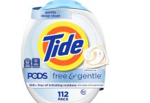【折后$19.07 Prime包邮】Tide 温和无刺激三合一洗衣球 112颗
