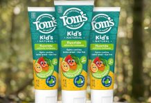 【折后$11.87 Prime包邮】Tom’s of Maine 儿童含氟牙膏 3支