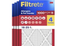 【折后$14.12 Prime包邮】Filtrete 空调滤网 16x25x1 6张!