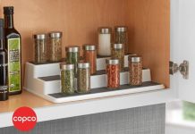 【折后$4.99 Prime包邮】Copco三层调味料收纳架