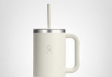 史低!【折后低至$16.32 Prime包邮】Hydro Flask 带手柄保温吸管杯 40oz多色选